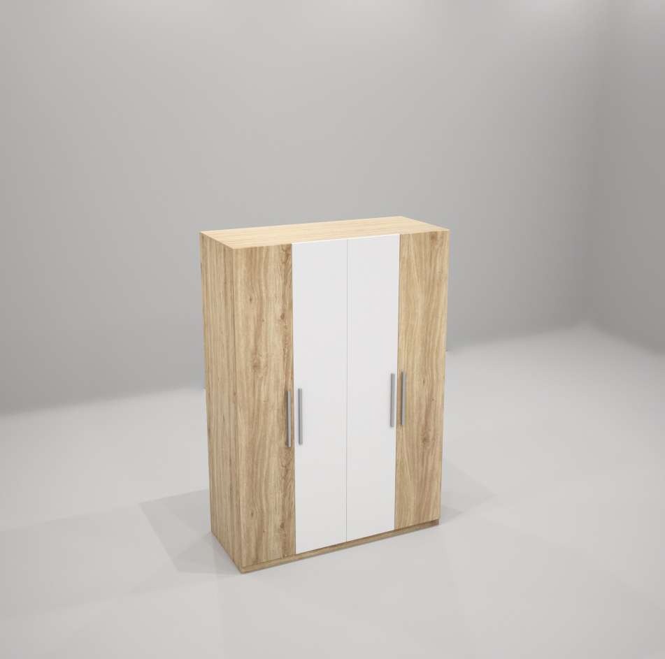 Tủ quần áo gỗ công nghiệp MDF chống ẩm TU040