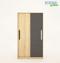 Tủ quần áo gỗ công nghiệp MDF chống ẩm TU015 - 1m2