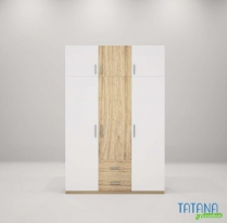 Tủ quần áo gỗ công nghiệp MDF chống ẩm TU021 - 1m2