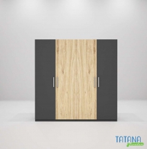 Tủ quần áo gỗ công nghiệp MDF chống ẩm TU001 - 1m2