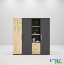 Tủ quần áo gỗ công nghiệp MDF chống ẩm TU002 - 1m2