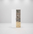 Tủ quần áo gỗ công nghiệp MDF chống ẩm TU002 - 1m2