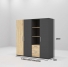 Tủ quần áo gỗ công nghiệp MDF chống ẩm TU002 - 1m2