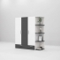 Tủ quần áo gỗ công nghiệp MDF chống ẩm TU014 - 1m4