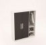 Tủ quần áo gỗ công nghiệp MDF chống ẩm TU025 - 1m2