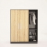 Tủ quần áo gỗ công nghiệp MDF chống ẩm TU025 - 1m2