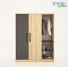 Tủ quần áo gỗ công nghiệp MDF chống ẩm TU003 - 1m2