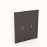Tủ quần áo gỗ công nghiệp MDF chống ẩm TU028 - 1m2