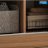 Tủ quần áo cửa lùa gỗ công nghiệp MDF chống ẩm TU039 - 1m4